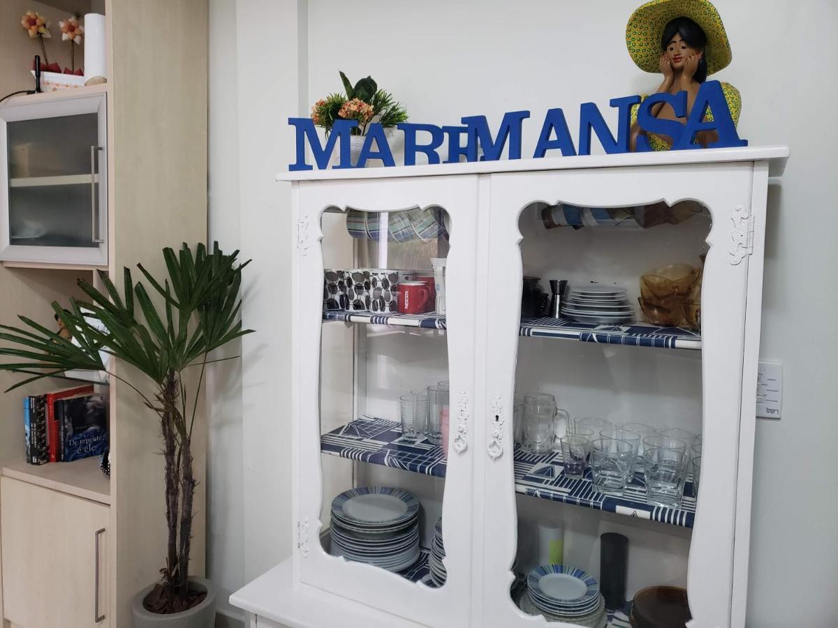 Apartamento Mare Mansa A 30 Metros Da Praia Mansa Em Caioba Com Wifi ماتينيوس المظهر الخارجي الصورة